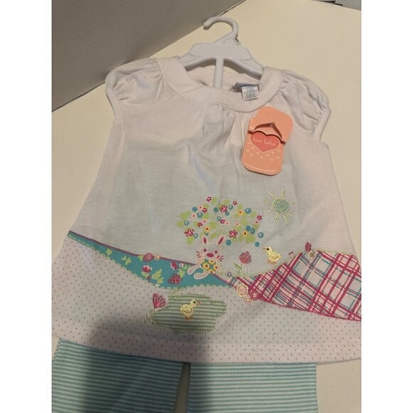 Bon Bebe two piece set size 12 months NWT - Picture 3 of 3